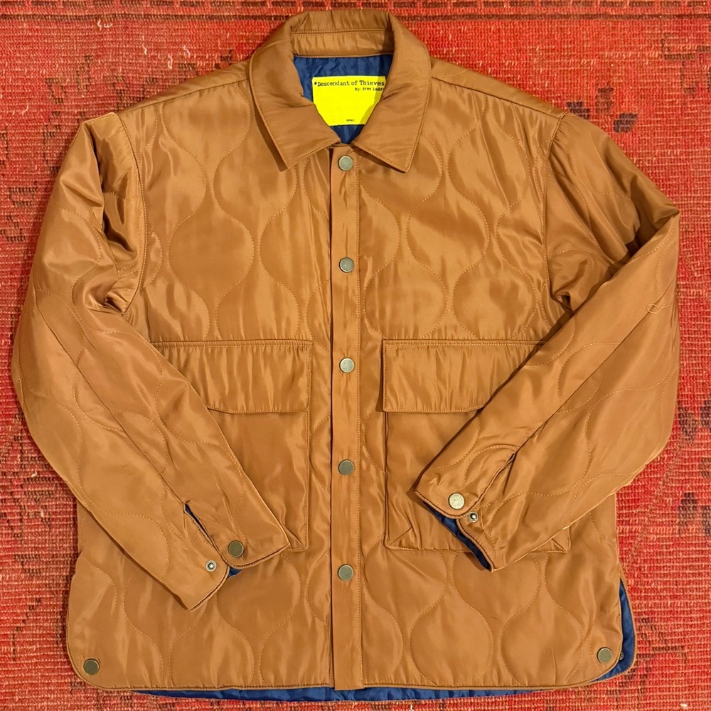 Descendant of Thieves “Sans Filter Down Jacket Burnt Orange”